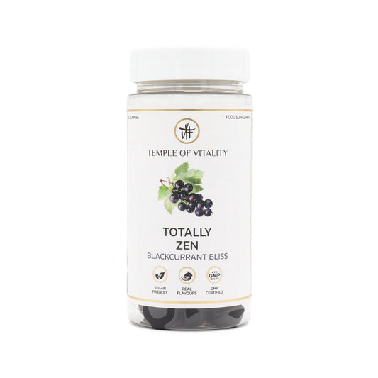 Totally Zen Vegan Relax & Sleep Gummies - Temple of Vitality - Premium Calming Gummies